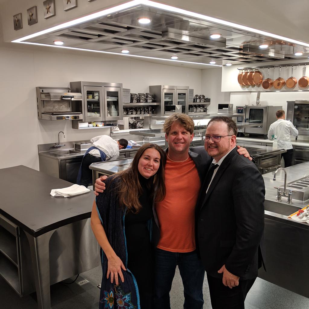 mike in the french laundry kitchen with friends conner and ashley.jpg