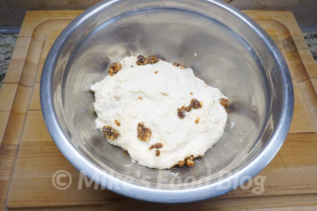 dough after mixing